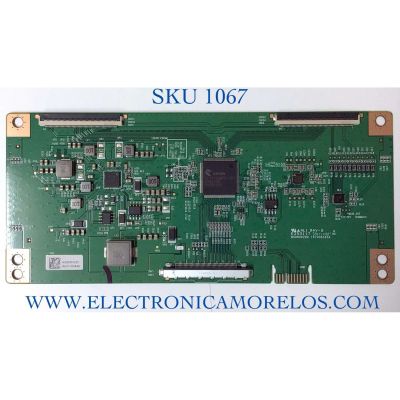T-CON PARA TV LG / NUMERO DE PARTE K0007HVZC / PH711G0AN2 / E253117 / BG0009200 / PANEL NC650DQE -VSHP1 / NC650DQE-VSHP3 / DISPLAY JR645R3HA87 / MODELOS 65UP7500PSF / 65UP7500PSF.BWMMLKR / 65UP7560AUD / 65UP7560AUD.BUSMLKR